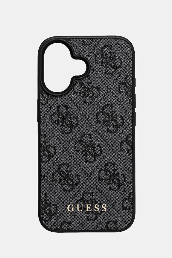 Θήκη κινητού Guess iPhone 16 6.1 για τηλέφωνο γκρί GUHCP16SG4GFGR