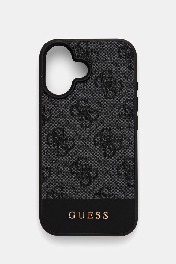 Guess etui na telefon iPhone 16 6.1 na telefon szary GUHCP16SG4GLGR