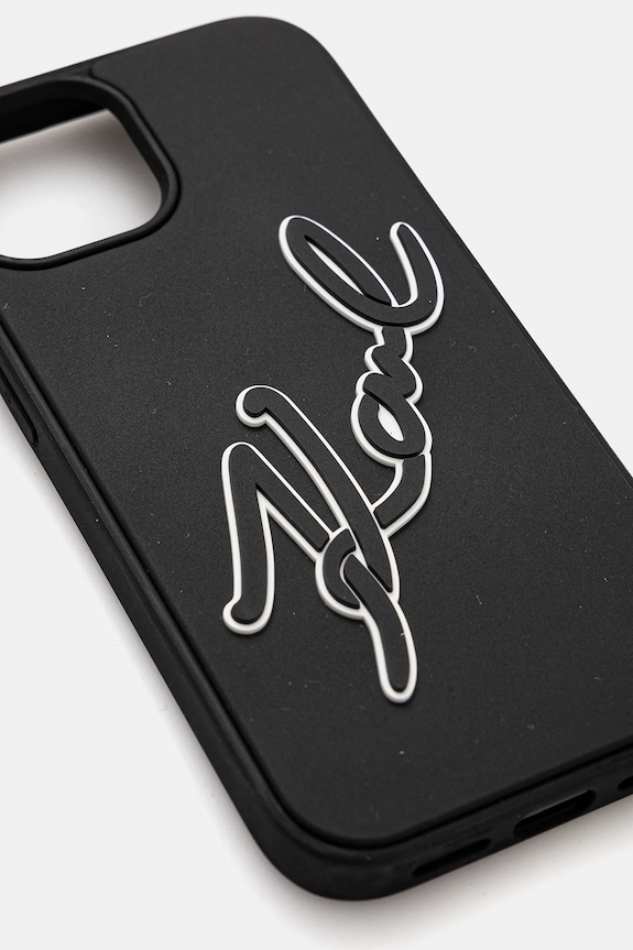 Puzdro na mobil Karl Lagerfeld iPhone 15 6.1 KLHCP15S3DRKSDLK čierna AA00