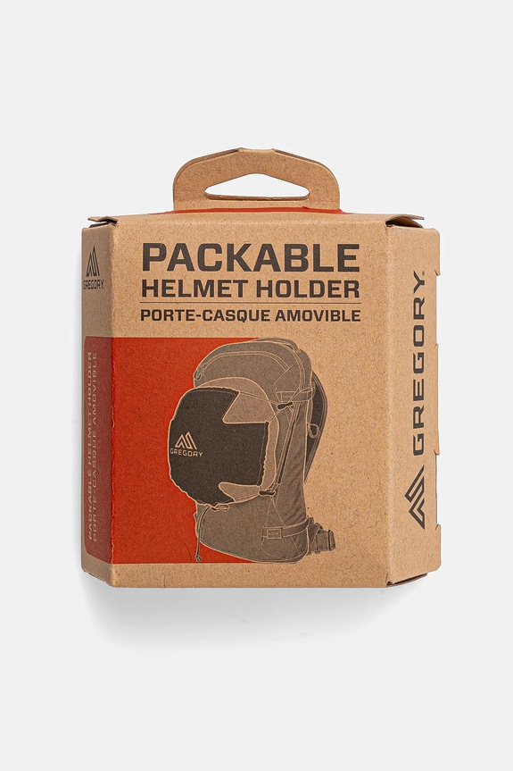 Držač kacige Gregory print crna PACKABLE.HELMET.HOLDER
