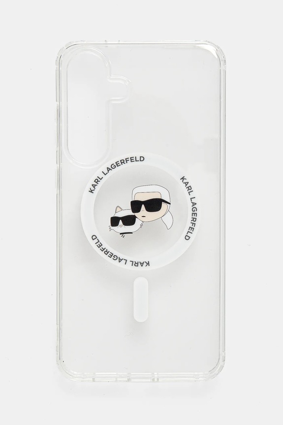 Etui za telefon Karl Lagerfeld Samsung Galaxy S25+ za telefon bijela KLHMS25MHLSKCH