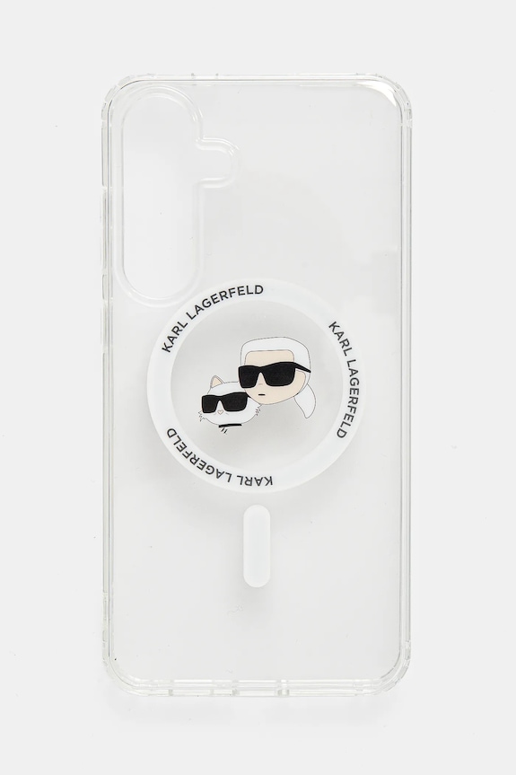 Etui za telefon Karl Lagerfeld Samsung Galaxy S25+ za telefon bijela KLHMS25MHLSKCH