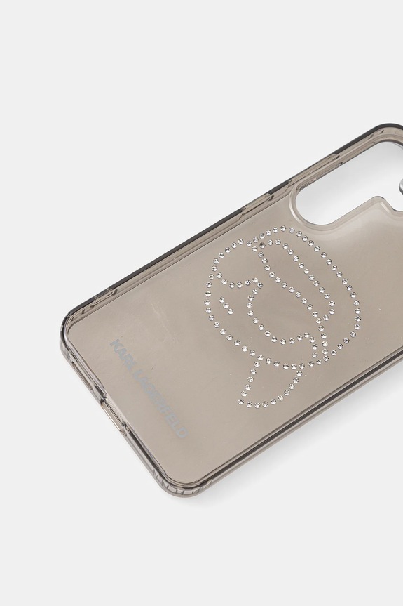Θήκη κινητού Karl Lagerfeld Samsung Galaxy S25 KLHCS25SHKHDCELK μαύρο AA00
