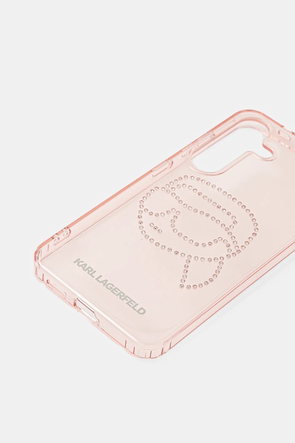 Etui za telefon Karl Lagerfeld Samsung Galaxy S25 KLHCS25SHKHDCELP roza AA00