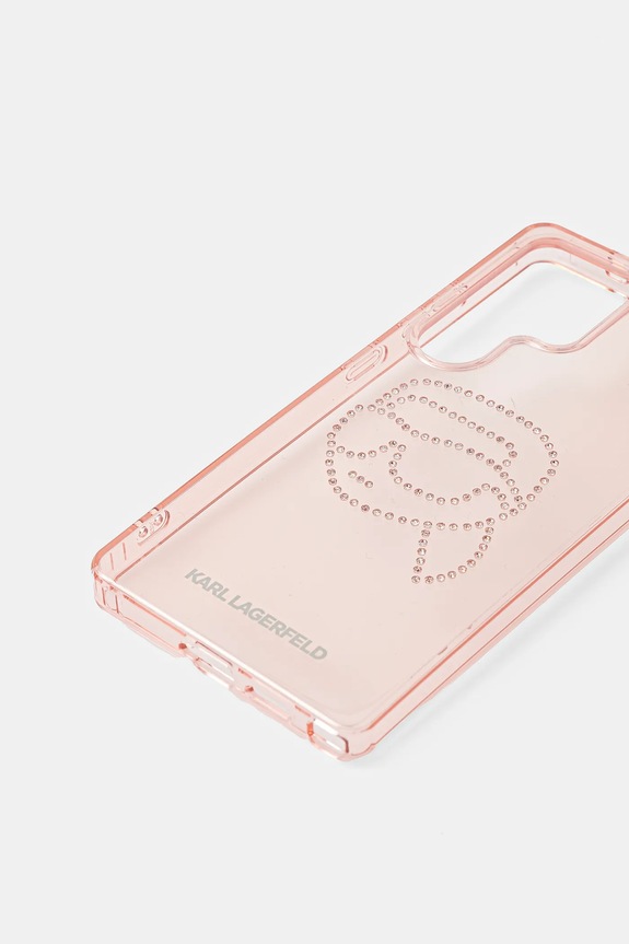 Puzdro na mobil Karl Lagerfeld Samsung Galaxy S25 Ultra KLHCS25LHKHDCELP ružová AA00