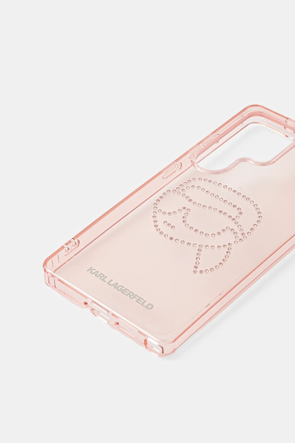 Puzdro na mobil Karl Lagerfeld Samsung Galaxy S25 Ultra KLHCS25LHKHDCELP ružová AA00