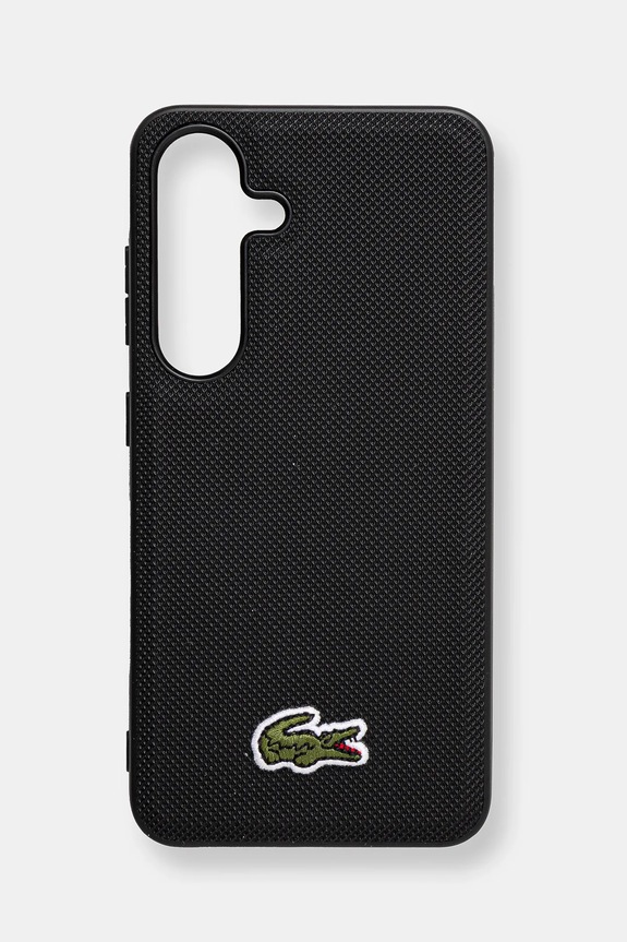 Θήκη κινητού Lacoste Samsung Galaxy S25 για τηλέφωνο μαύρο LCHMS25SPVCK