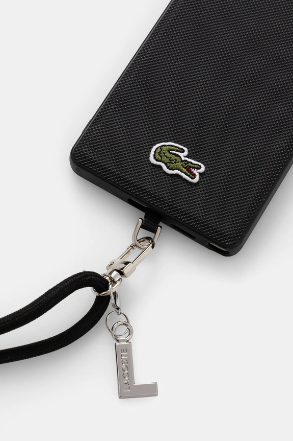 Кейс за телефон Lacoste Samsung Galaxy S25 Ultra LCHMBCS25LPVCK черен AA00