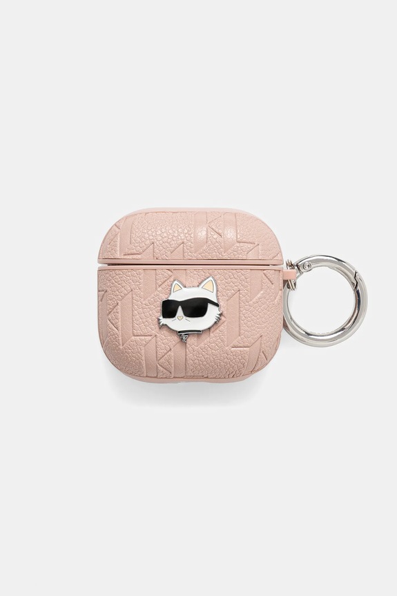Чохол для airpods Karl Lagerfeld 4 Gift Box рожевий KLA4PGCHPP