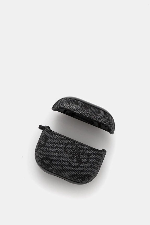 Guess husă pentru căști AirPods 4 GUA4P4E4CDK negru AA00