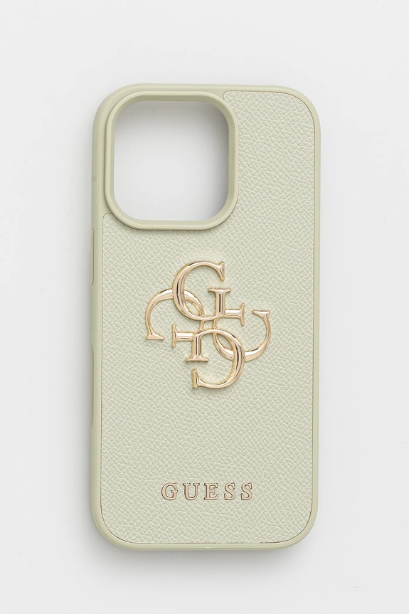 Etui za telefon Guess iPhone 16 Pro za telefon zelena GUHCP16LPGT4MBN