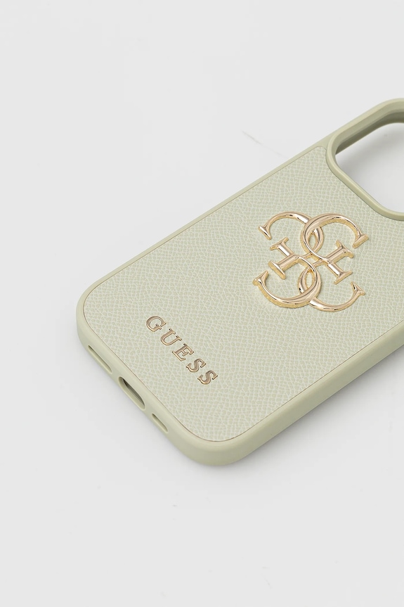 Etui za telefon Guess iPhone 16 Pro GUHCP16LPGT4MBN zelena AA00