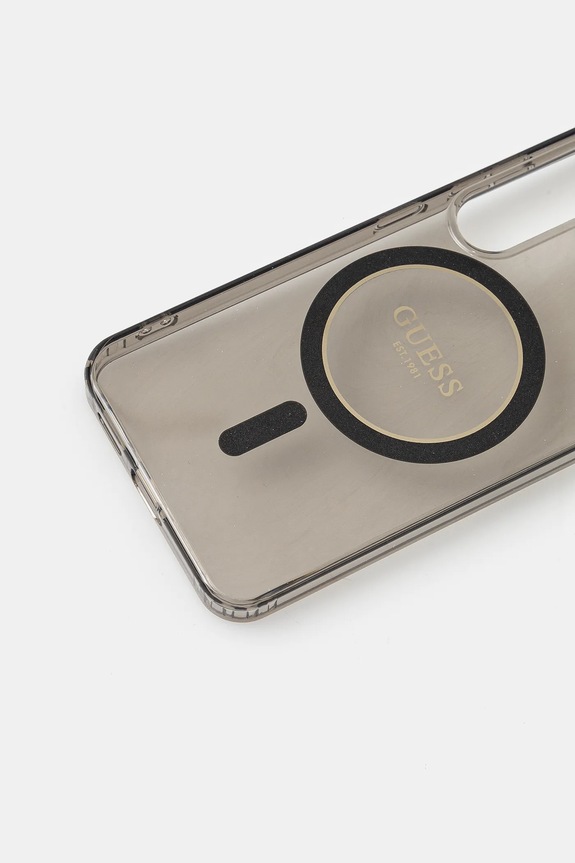 Guess carcasă de telefon Samsung Galaxy S25 GUHMS25SHFGEREK negru AA00
