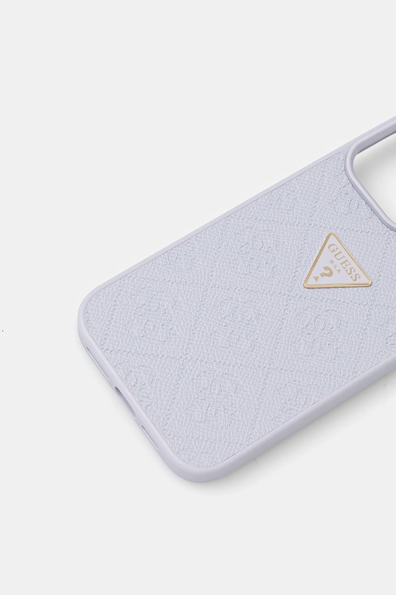 Guess custodia per telefono iPhone 16 Pro Max GUHCP16XPGP4STRU violetto AA00
