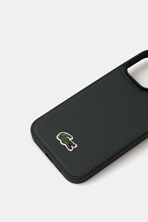 Lacoste custodia per telefono iPhone 16 Pro Max LCHMP16XPVCE verde AA00