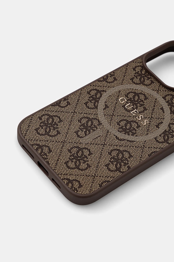 Guess telefon tok iPhone 16 Pro Max GUHMP16XG4GFRW barna AA00