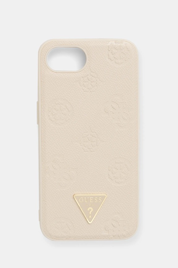 Θήκη κινητού Guess iPhone 16e για τηλέφωνο μπεζ GUHMPSE4PGBTME
