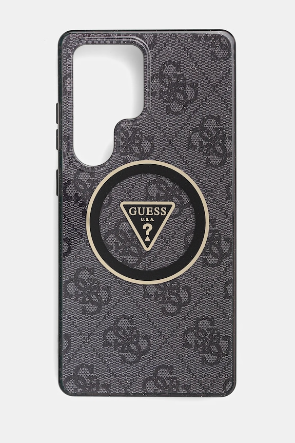 Guess telefon tok Samsung Galaxy S25 Ultra nyomtatásos fekete GUHMS25LHG4PRTGK