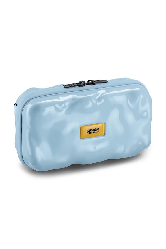 Crash Baggage kosmetyczka MINI ICON TONE ON TONE 22x12x8 cm syntetyczny niebieski CB373