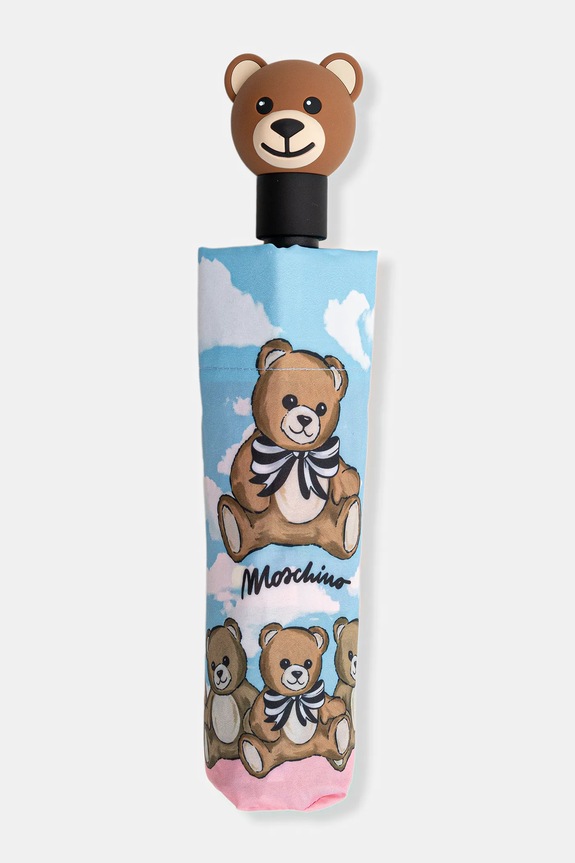 Moschino umbrelă 8931.openclose albastru AA00