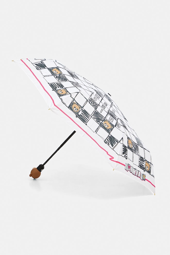 Moschino umbrelă alb 8620.openclose