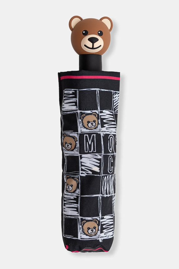 Moschino umbrelă 8620.openclose negru AA00