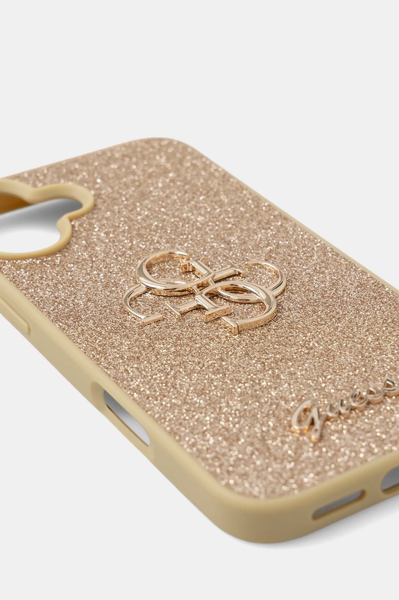 Guess etui na telefon iPhone 16 Plus 6.7" GUHCP16MHG4SGD złoty AA00