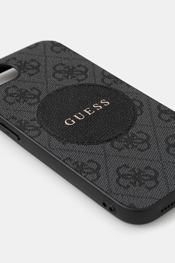 Guess custodia per telefono iPhone 16e GUHMPSE4P4PGRSGK nero AA00