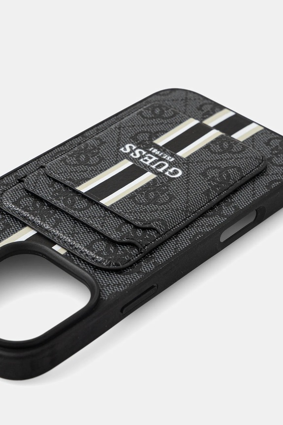 Etui za telefon Guess iPhone 16 Pro Max GUBPHCP16XP4RPSK črna AA00