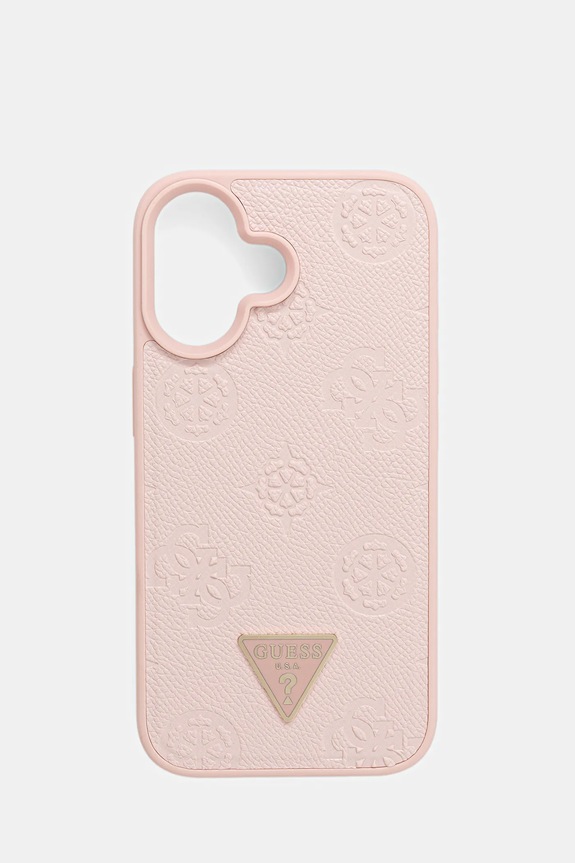 Guess custodia per telefono iPhone 16 custodia per telefono rosa GUHMP16SPGBTMP