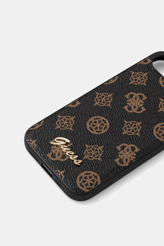 Puzdro na mobil Guess iPhone 16e GUHMPSE4PGPYSK čierna AA00