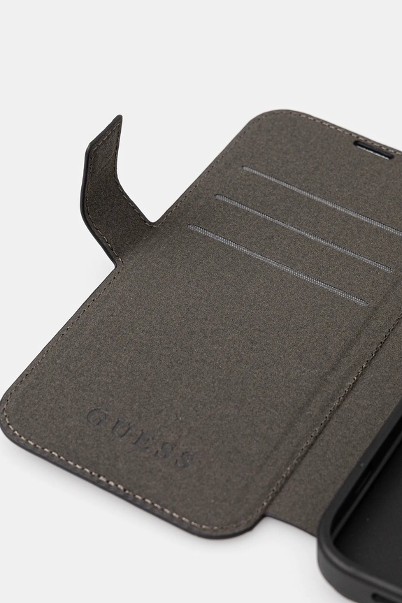 Guess telefon tok iPhone 15 Pro 6.1" GUBKP15L4GMGGR szürke AA00