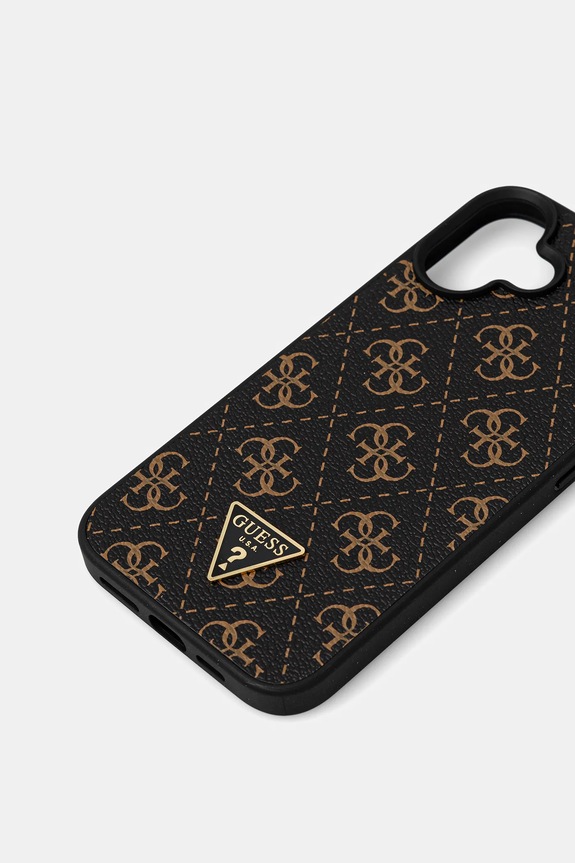 Guess telefon tok iPhone 16 Plus 6.7" GUHCP16MPG4GPK fekete AA00