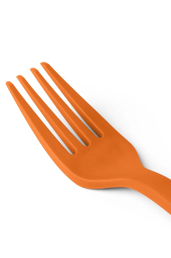 Sea to Summit σετ μαχαιροπίρουνων ταξιδίου Camp Cutlery πορτοκαλί STS005404