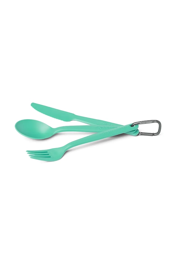 Sea to Summit sada turistických príborov Zestaw sztućców Camp Cutlery tyrkysová STS005404