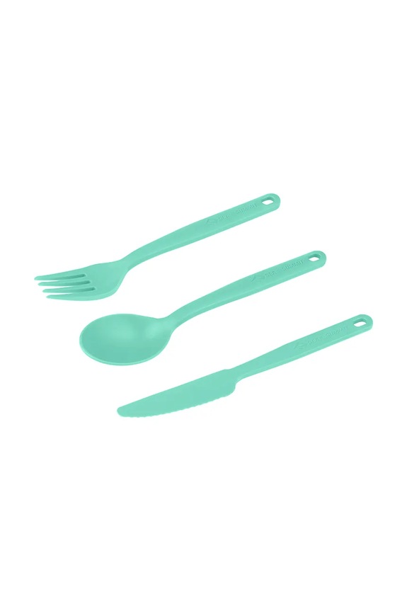 Sea to Summit sada turistických príborov Zestaw sztućców Camp Cutlery STS005404 tyrkysová AA00