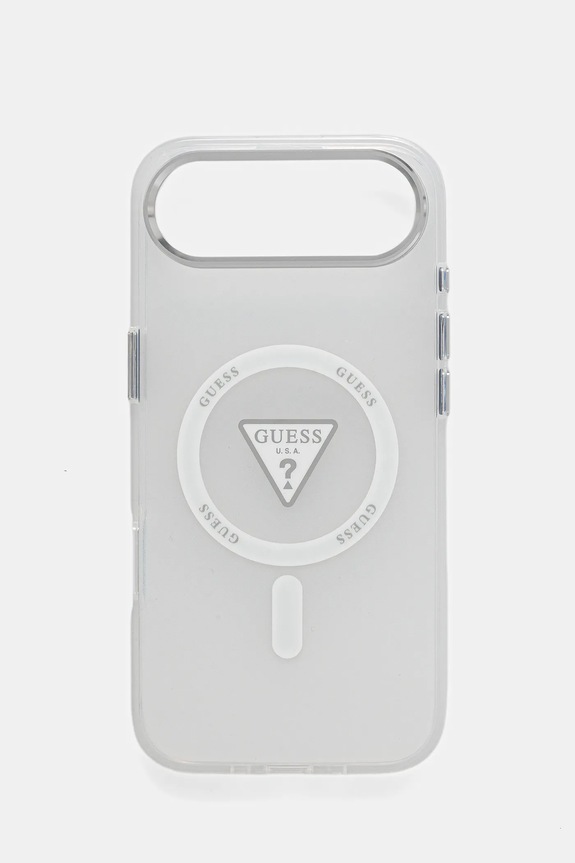 Guess etui na telefon iPhone 17 Air na telefon transparentny GUHMP17MHGTMLCGT