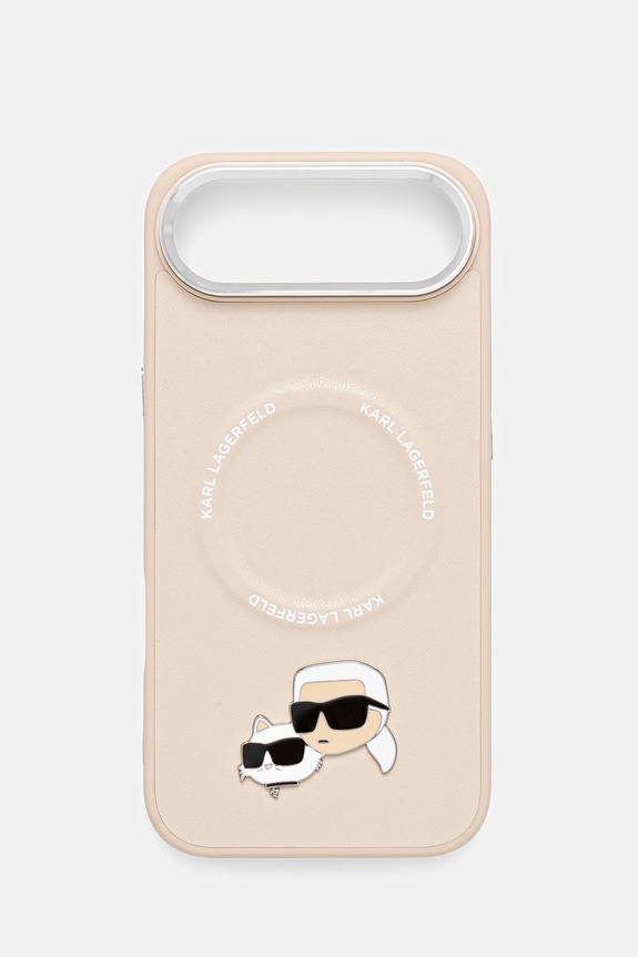 Karl Lagerfeld etui na telefon iPhone 17 Air aplikacja beżowy KLHMP17MPSMLRKCE