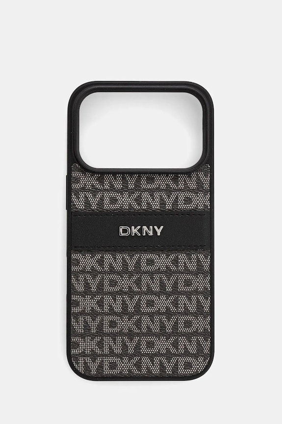 Чехол на телефон Dkny iPhone 17 Pro для телефона чёрный DKHCP17LPRTHSLK
