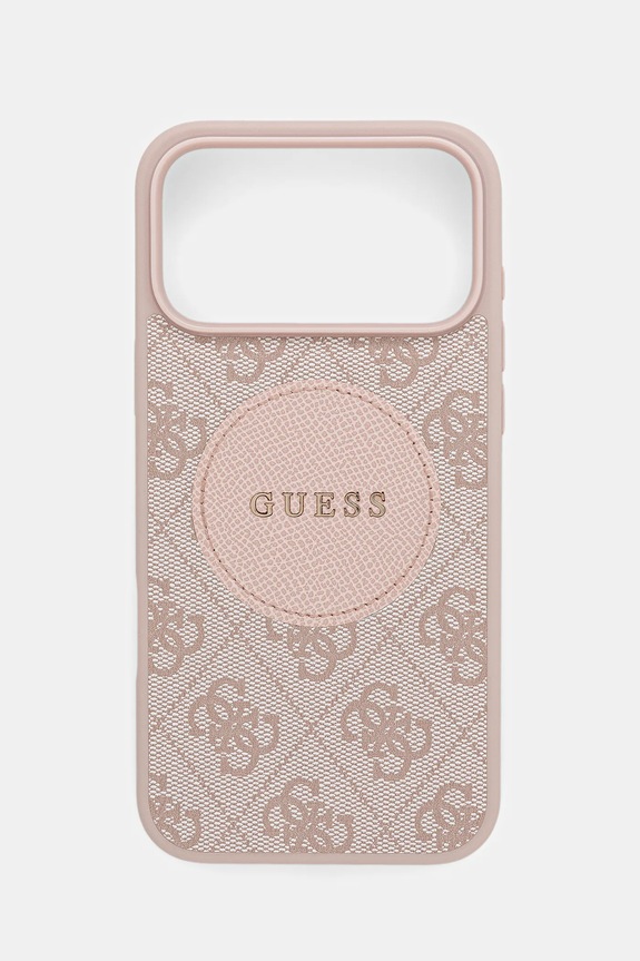 Чохол на телефон Guess iPhone 17 Pro Max для телефону рожевий GUHMP17XP4PGRSGP