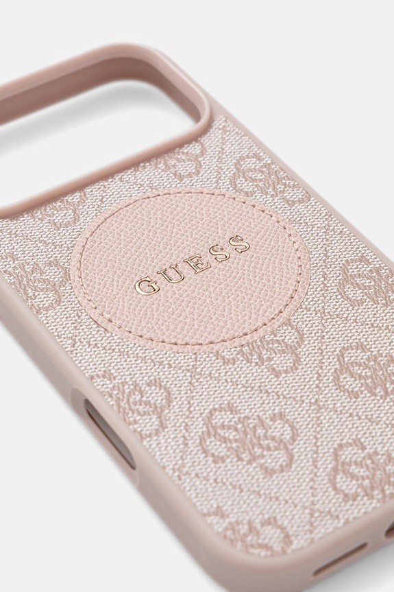 Чохол на телефон Guess iPhone 17 Pro Max GUHMP17XP4PGRSGP рожевий AA00