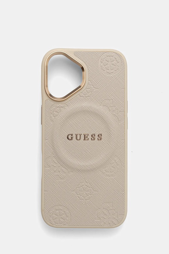Guess husă pentru telefon iPhone 17 pentru telefon bej GUHMP17SPSAMSECE