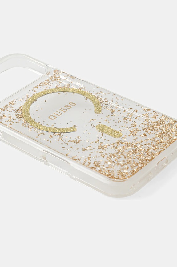 Guess husă pentru telefon iPhone 17 Pro Max GUHMP17XRGRGED aur AA00