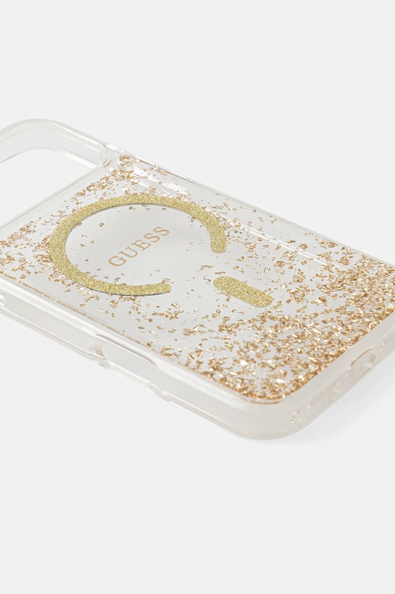 Guess husă pentru telefon iPhone 17 Pro Max GUHMP17XRGRGED aur AA00