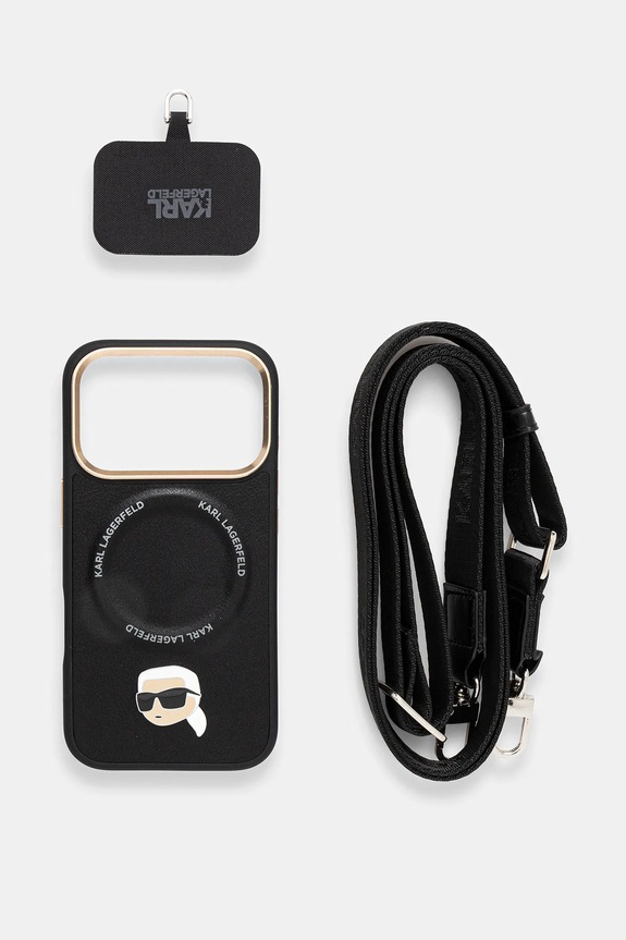 Чохол на телефон Karl Lagerfeld iPhone 17 Pro KLHMP17LPCRLRKLK