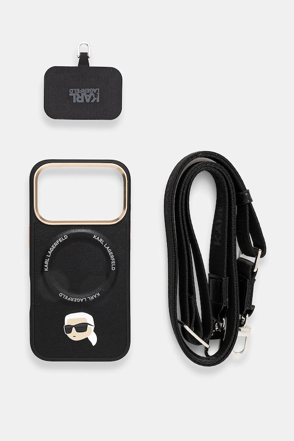 Чохол на телефон Karl Lagerfeld iPhone 17 Pro KLHMP17LPCRLRKLK