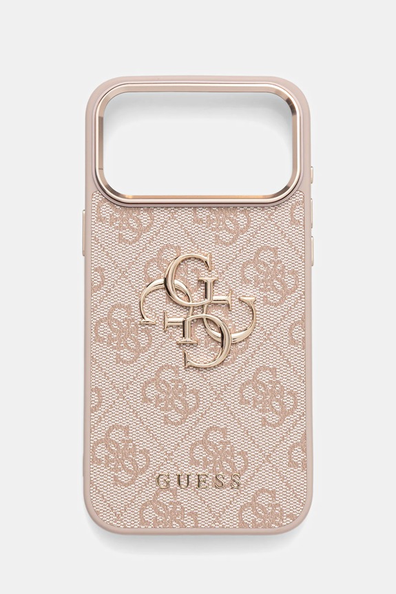 Guess husă pentru telefon iPhone 17 Pro Max imprimeu roz GUHCP17X4GMGCPI