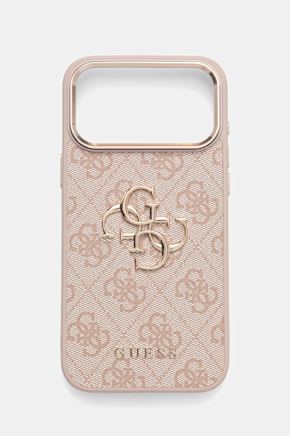 Guess husă pentru telefon iPhone 17 Pro Max imprimeu roz GUHCP17X4GMGCPI