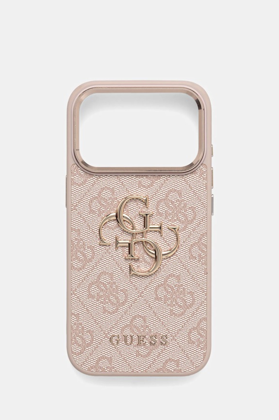 Guess husă pentru telefon iPhone 17 Pro pentru telefon roz GUHCP17L4GMGCPI