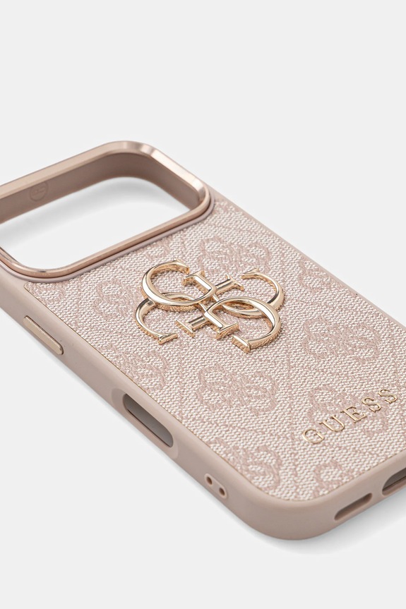 Guess husă pentru telefon iPhone 17 Pro GUHCP17L4GMGCPI roz AA00